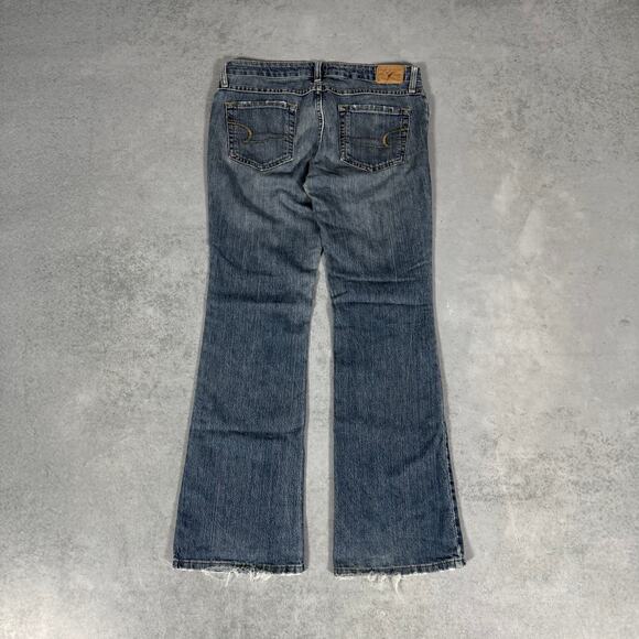 American Eagle Bootcut Jeans Medium Wash - Size: Womens 31W - Picture 7 of 10